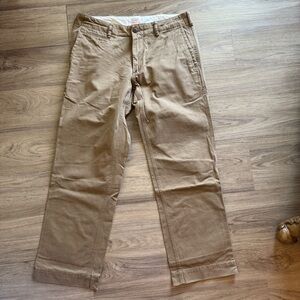 Gap Khakis Men's Tan Pants Standard Fit Size 31x30